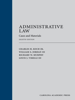 cover image of Administrative Law: Cases and Materials